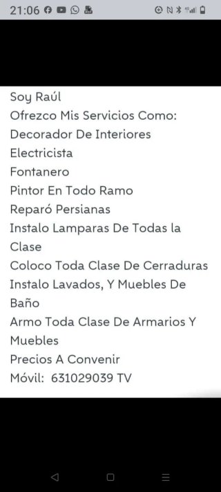Soy Raúl Manitas