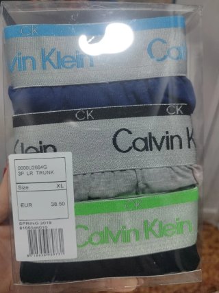 Pack 3 Calzoncillos Calvin Klein XL