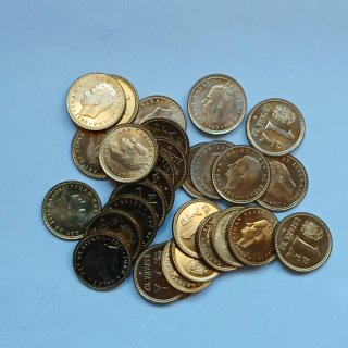 Lote de 28 monedas de 1 peseta Mundial 82