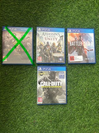 3 Juegos PS4 (PlayStation 4)