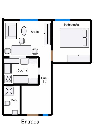 Apartamento en barajas