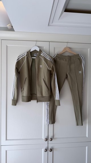 Conjunto Adidas Verde Talla 34