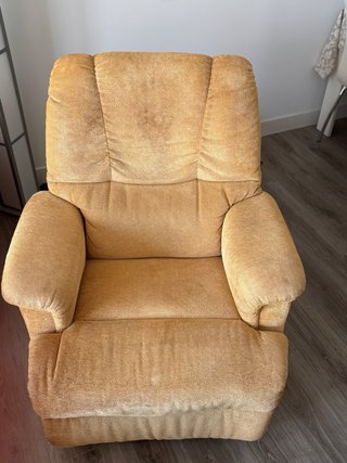 Sillón Reclinable Amarillo