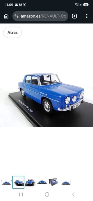 Renault 8 TS Escala 1/24