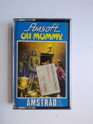Juego Oh Mummy para Amstrad