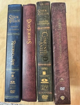 Colección DVD El Señor de los Anillos y Hobbit