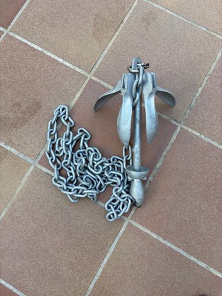 Ancla de rezon con cadena