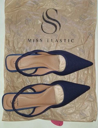 Zapatos Miss Elastic Azules