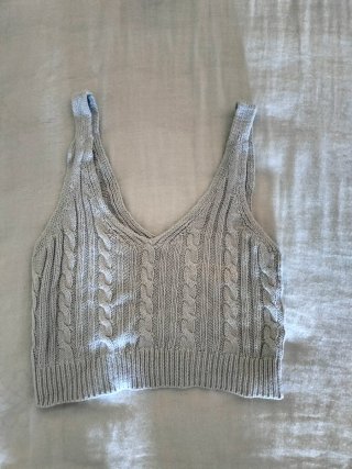 Top Stradivarius Celeste Talla S