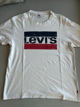 Camiseta Levi's Blanca Talla L