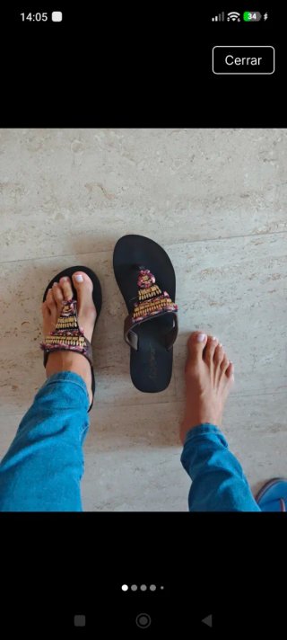 Chanclas Nicoboco Talla 40