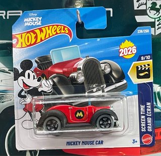 Hot Wheels Mickey Mouse Car 2026