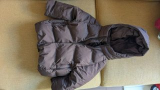 Chaqueta de invierno Zara marrón 104cm