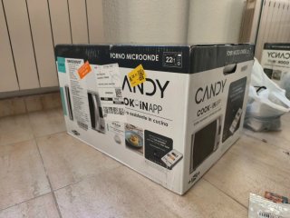 Microondas Candy 22L Acero Inoxidable