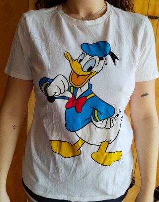 Camiseta Pato Donald Primark Talla M