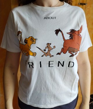 Camiseta Lefties El Rey León Talla M