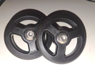 Set de 2 Ruedas Brompton Roller Advance sin uso.