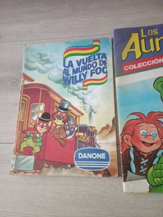 Álbum La Vuelta al Mundo de Willy Fog (Danone)