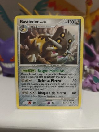 Carta Pokémon Bastiodon Niv. 56 20 PL Español