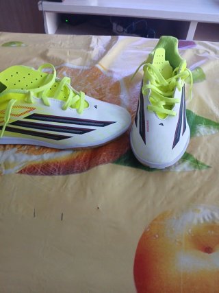 Zapatillas Futsal Adidas Blanco/Amarillo