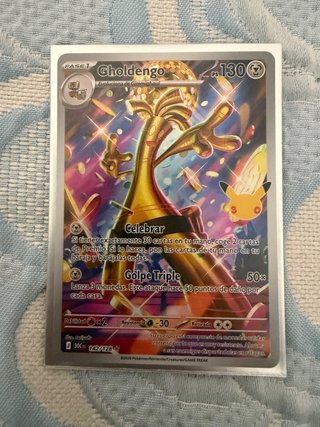 Carta Pokémon Gholdengo 142/128 30 aniversario 🇪🇸