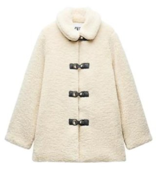 Abrigo de borreguillo Zara