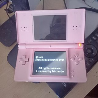 Consola Nintendo DS Lite Rosa con 12 juegos