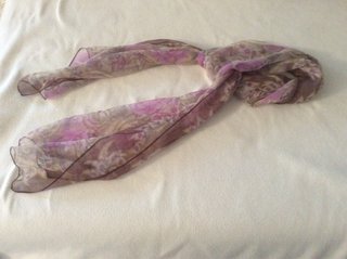 Foulard Estampado Tonos Morados