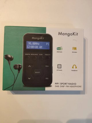 Radio Portátil MangoKit DAB/FM
