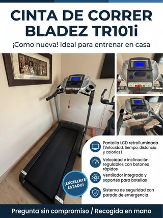 Cinta de Correr Bladez TR101i