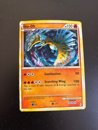 Carta Pokémon Ho-Oh Call of Legends 2011