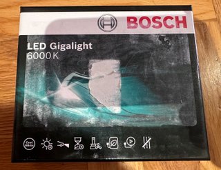 Pack NUEVO 2 Bombillas LED Bosch Gigalight 6000K