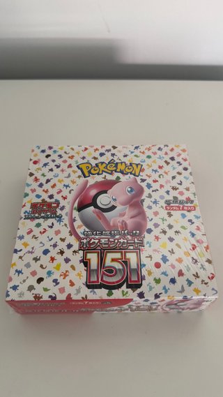 Caja Sellada Pokémon 151 Japonés SV2a