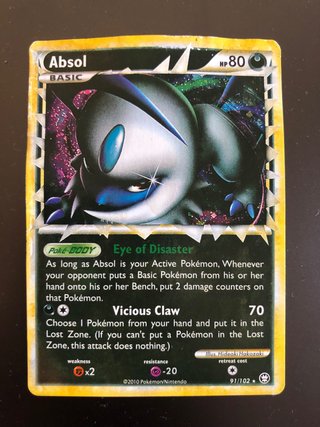 Carta Pokémon Absol (Prime) Triumphant 2011