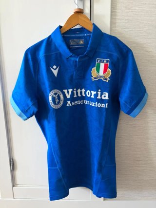 Camiseta Selección Italia Rugby - Macron Talla M