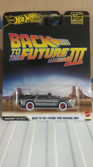 Hot Wheels Back to the Future Time Machine 1955