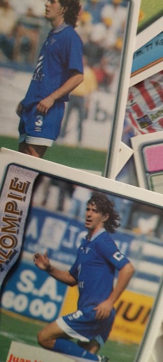 Lote de Cromos Fichas Liga 96/97 Mundicromo