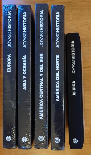 Colección 5 Volúmenes “Joyas de la Historia”