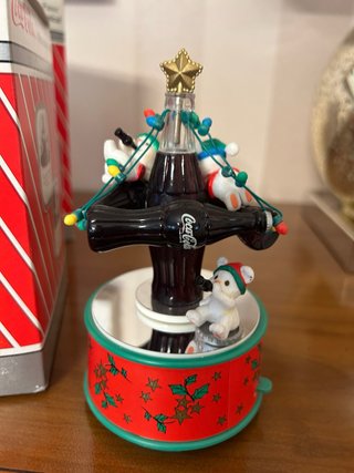 Caja de música vintage Coca-Cola Enesco