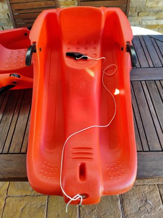 Trineo de plástico Decathlon