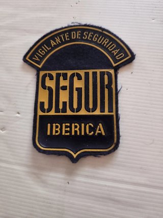 Parche Seguridad Privada Segur Ibérica