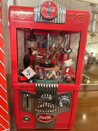 Caja de música vintage Coca-Cola Enesco