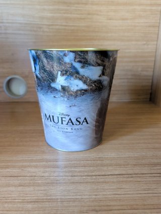 Cubo de palomitas Mufasa: El Rey León