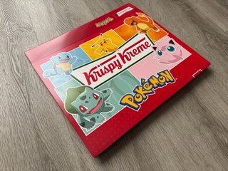 Caja Pokémon Edición Especial Krispy Kreme