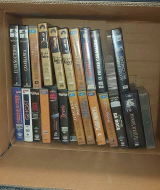 Lote de 23 Películas en VHS