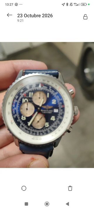 Reloj Breitling Azul