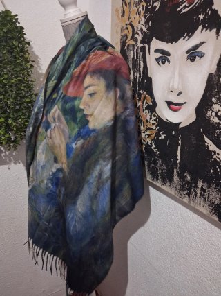 Pashmina Estampada Artística