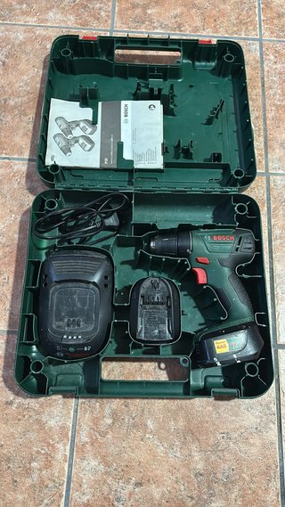 Taladro Atornillador Bosch con Maletín