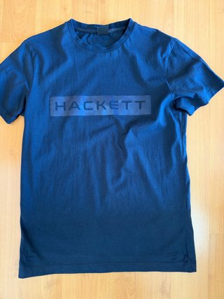 Camiseta Hackett Azul Manga Corta