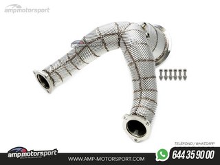 DOWNPIPE CATALIZADO 200 CELDAS PARA AUDI A4 S4 / A5 S5 2018-- OPF